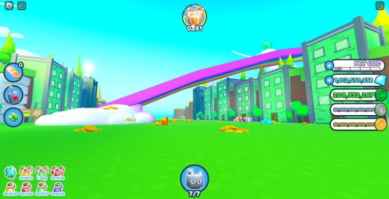 Como completar o evento Rainbow no Pet Simulator X do Roblox