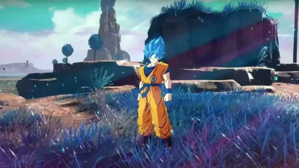 Goku Blue em Budakai Tenkaichi 4