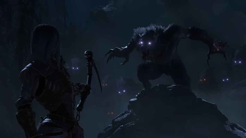 Lobisomens e lobos em Diablo 4
