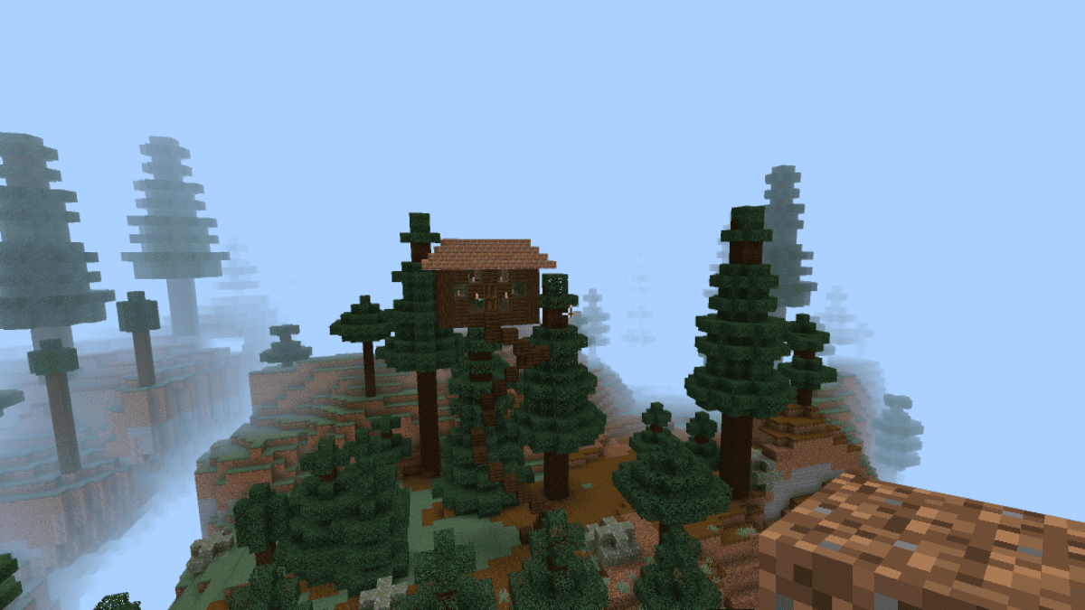 Ideias e designs de casas na árvore do Minecraft em 2023