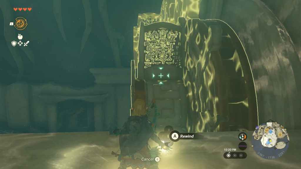 Como resolver o primeiro quebra-cabeça em Zelda Tears of the Kingdom recall