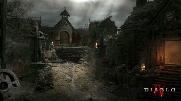 Diablo 4 Old Church Promo Art Image
