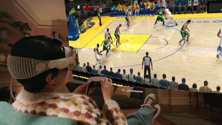 Apple Vision Pro Gaming Image