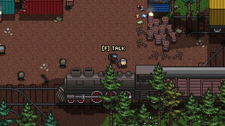 Zero Sievert In Game Character Near Train Image