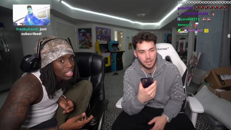Kai Cenat Adin Ross Stream Screenshot Image