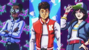 Kingdom Eighties Characters Photo Image