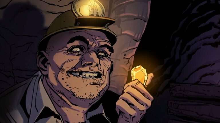 Blood West Miner With Gold Nugget Image