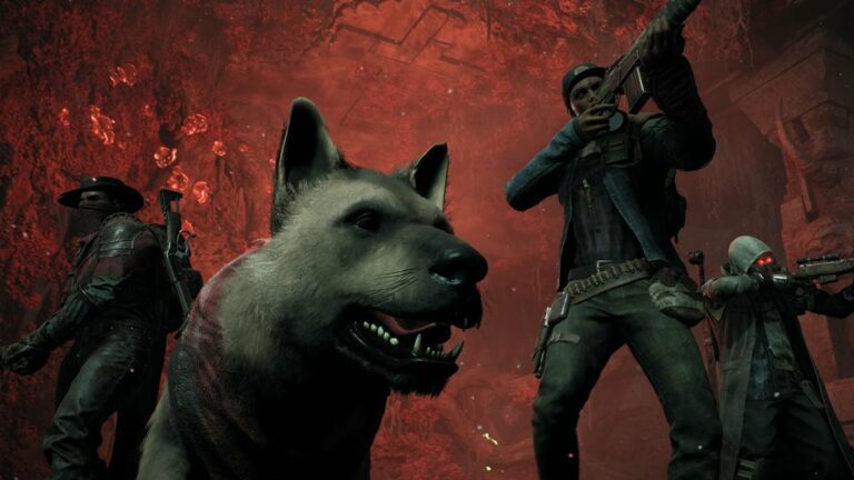 Remnant 2 Characters With Dog Pet Image