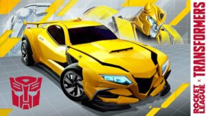 Transformers Rocket League Bumblebee Car Image