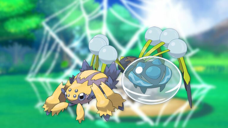Todos os Pokémon aranha