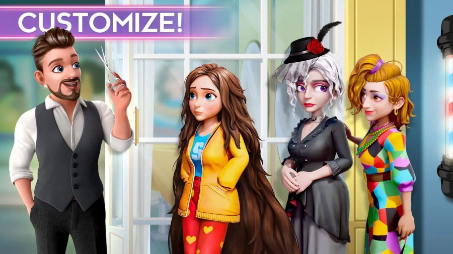 jogos casuais-projeto-reformulação Arte promocional do Project Makeover, nossa escolha da moda entre os jogos casuais para celular