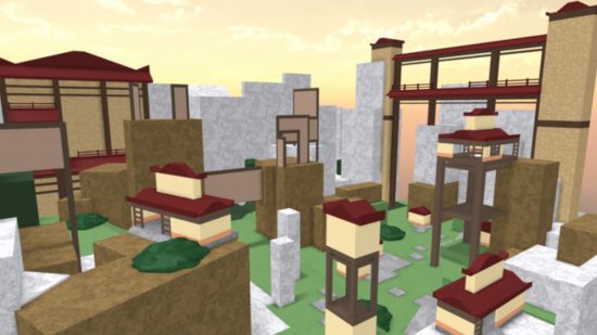 roblox-parkour-seja-um-parkour-ninja Mapa de estilo feudal do Japão no jogo Be A Parkour Ninja para a lista de jogos roblox parkour