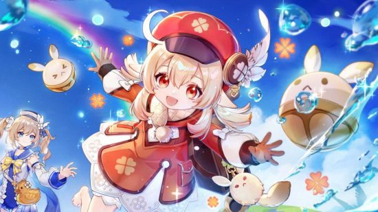 Genshin Impact Klee Arte de verão de Genshin Impact Klee