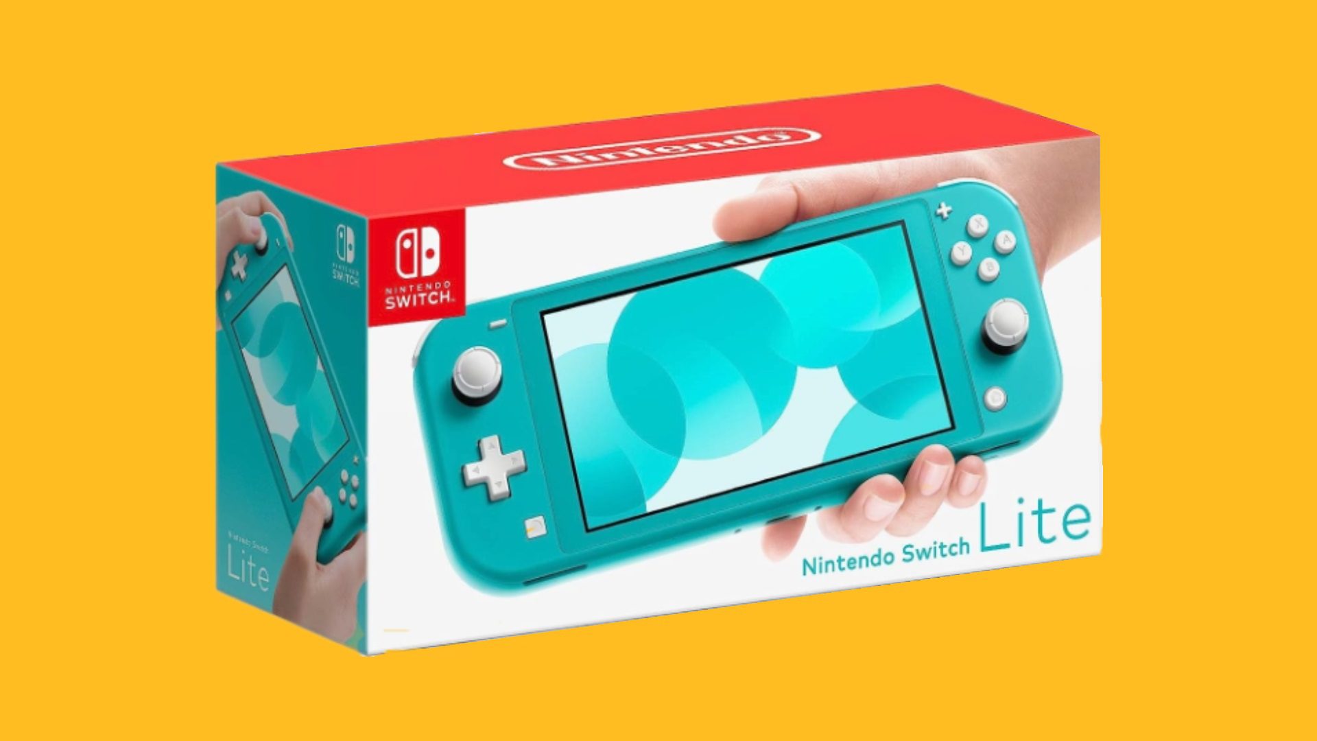 Melhor Nintendo Switch: o modelo Lite na caixa.