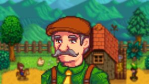 Shorts, presentes e eventos do coração de Stardew Valley Lewis