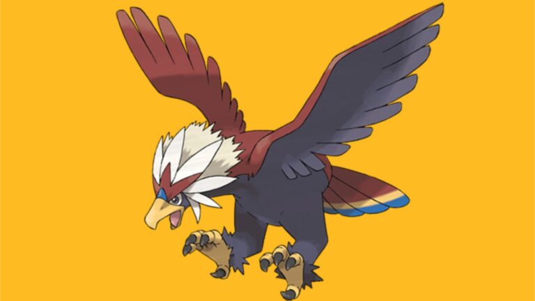 Fraqueza, resistência e força do Pokémon voador