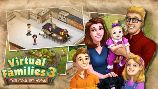 jogos como the sims 8 Jogos como The Sims: Key art of Virtual Families 3.