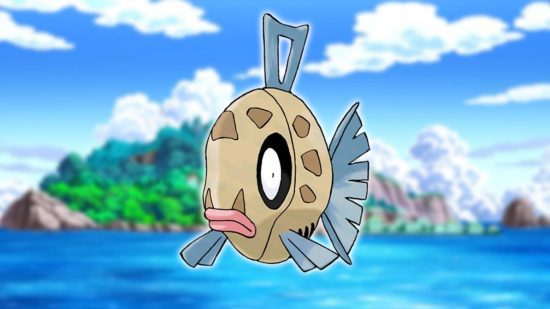 Fish Pokemon: a arte principal da série Pokemon mostra o Pokemon Feebas semelhante a um peixe 