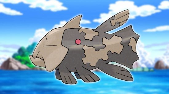 Fish Pokemon: a arte principal da série Pokemon mostra o Pokémon Relicanth parecido com um peixe