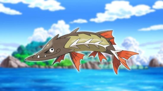 Fish Pokemon: a arte principal da série Pokemon mostra o Pokemon Barraskewda semelhante a um peixe 