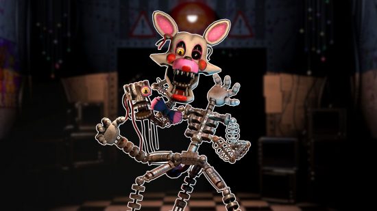 fnaf-foxy-mangle FNAF Foxy - Mangle sorrindo