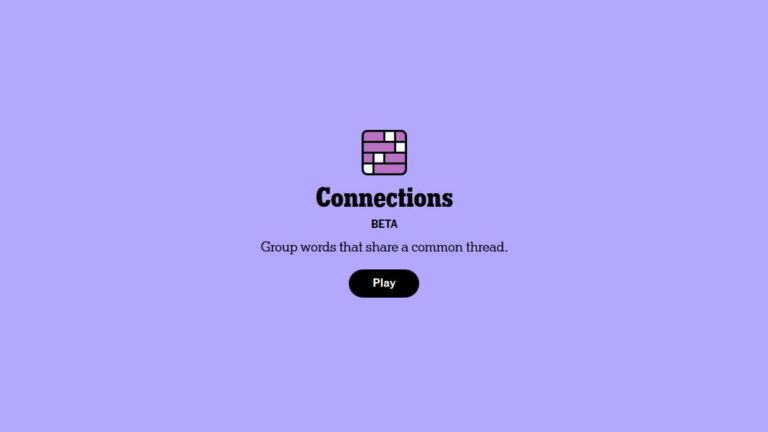 Nyt Connections Image