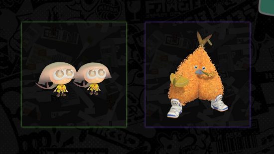 novos personagens Splatoon Shelly Donny e Fred Crumbs