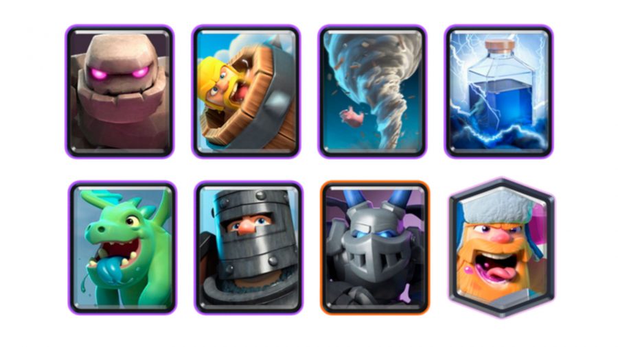 Clash Royale Golem Deckdown Beatdown