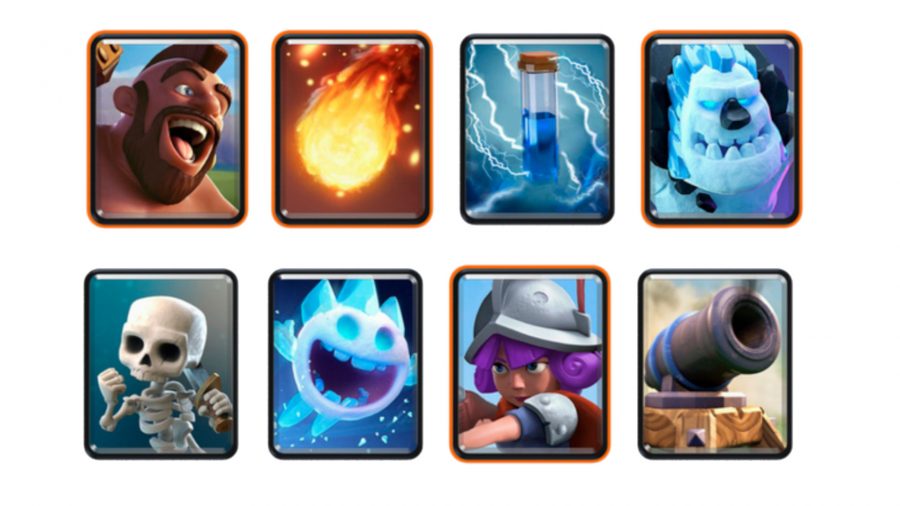 Deck Clash Royale 2.6 Hog Cycle