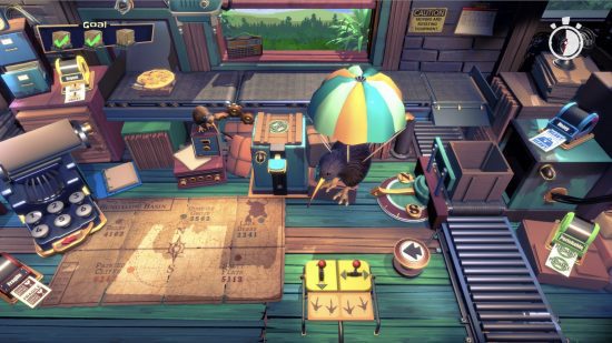 jogos de pássaros KeyWe: um kiwi voando em um quarto