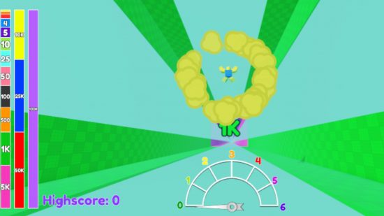 Captura de tela de alguém saltando de paraquedas no Roblox Skydive Race Clicker for Roblox clicker guia