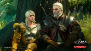 The Witcher 3 Ciri Geralt Image