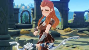 Construção de Genshin Impact Aloy |  táticas de bolso