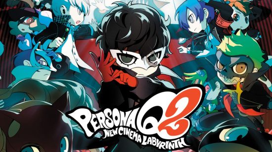 Melhores jogos 3DS - The Persona Q2 New Cinema Labyrinth elenco incluindo Joker