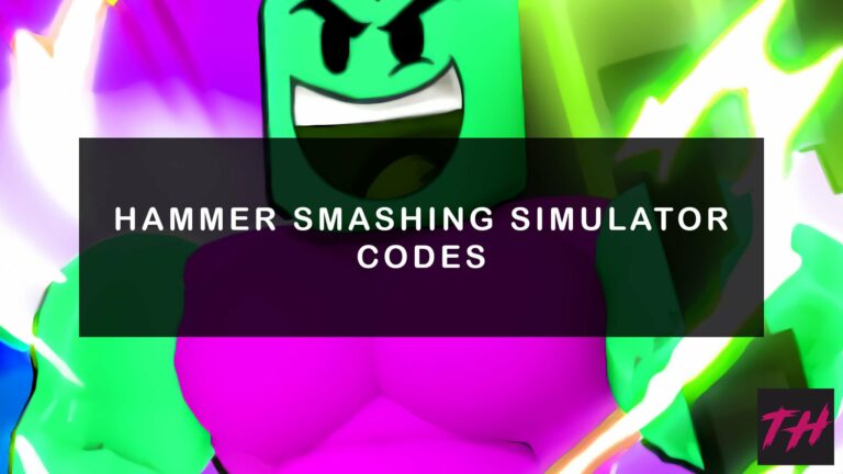 Hammer Smashing Simulator Codes