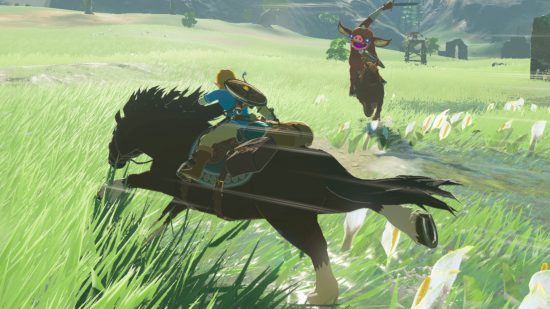 jogos como genshin impact 2 Jogos como Genshin Impact: Link cavalgando em Breath of the Wild