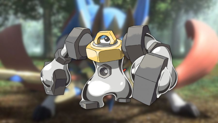 Arte do Pokémon de aço Melmetal