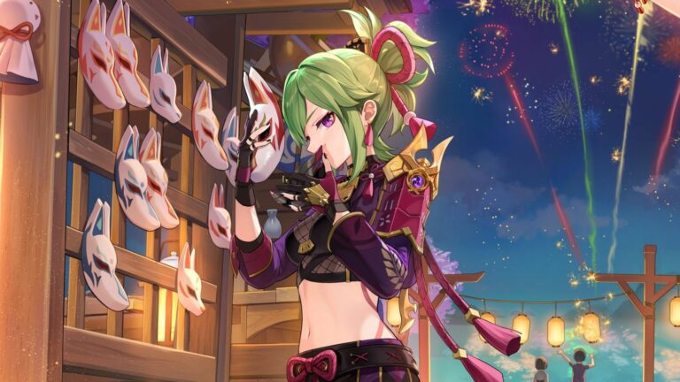 Construção Genshin Impact Kuki Shinobu
