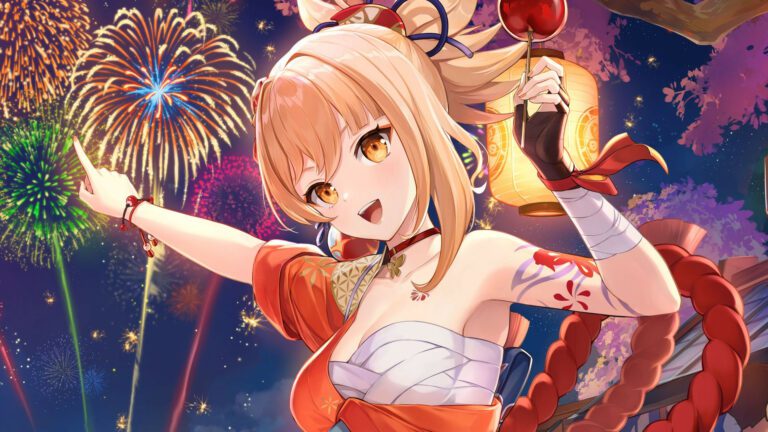 Genshin Impacto Yoimiya construir |  táticas de bolso