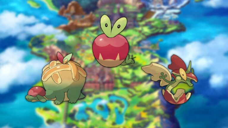Evolução Applin – como obter Flapple e Appletun