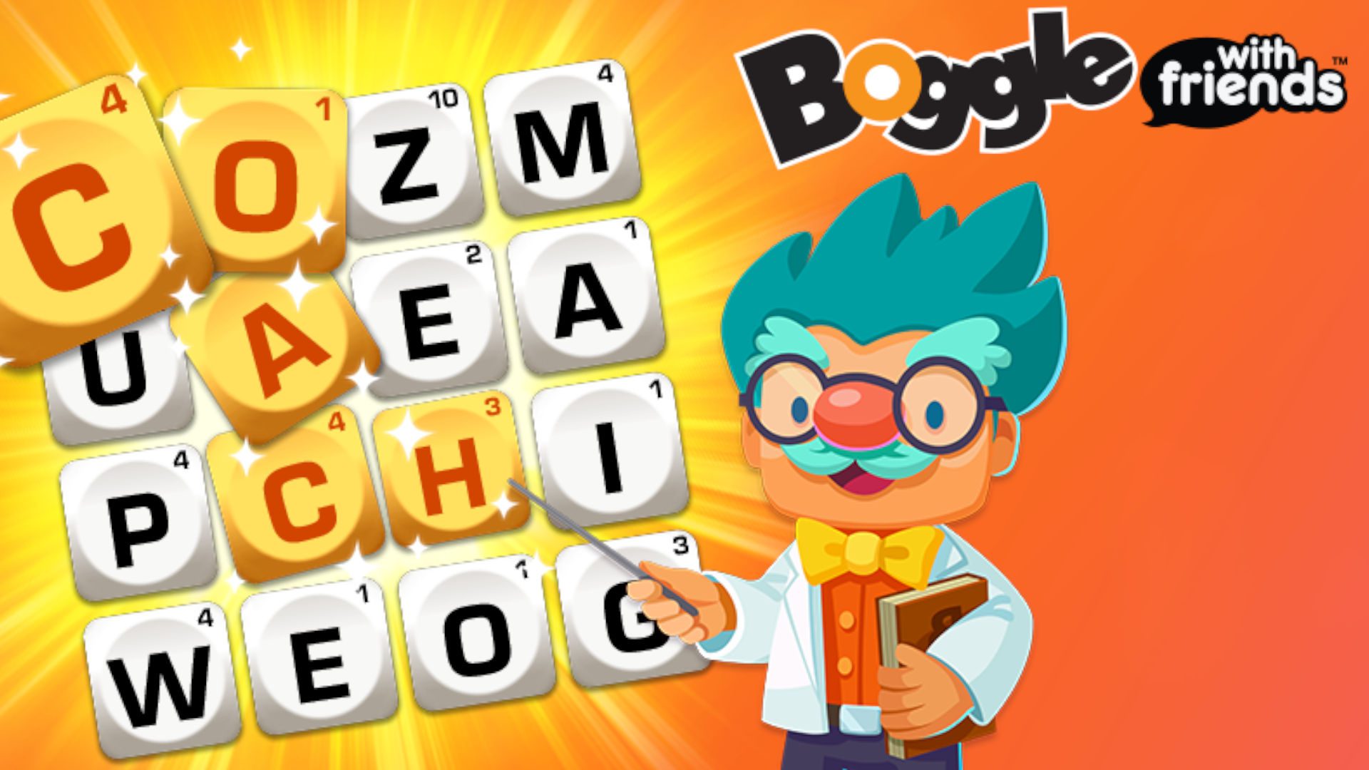 Arte chave para Boggle with Friends with the Boggle Professor for imessage games list