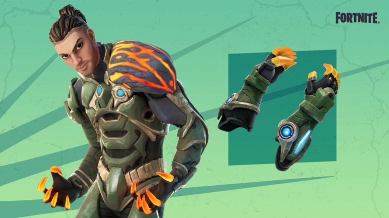 Fortnite Wildguard Reliks Cloak Gauntlets Image