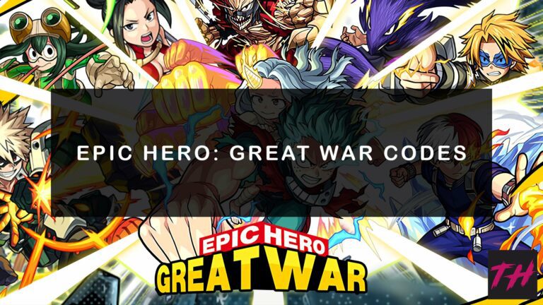 Epic Hero Great War Codes 2 Image
