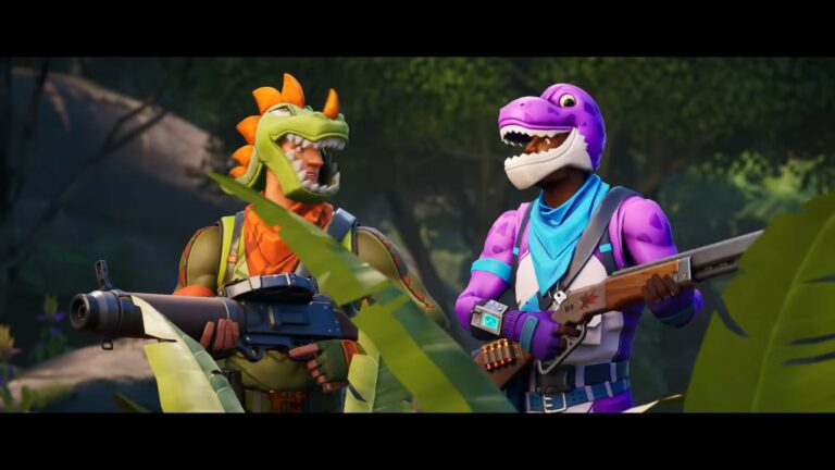 Fortnite Dinosaurs Guns Image