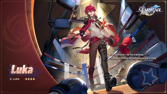 Honkai Star Rail Luka: Splash art oficial de Luka no Twitter do Honkai Star Rail