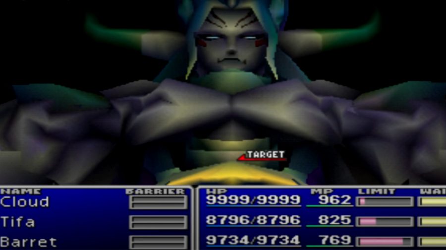 fantasia final-vii-sephiroth-1 Bizarro Sephiroth com um movimento definido abaixo dele