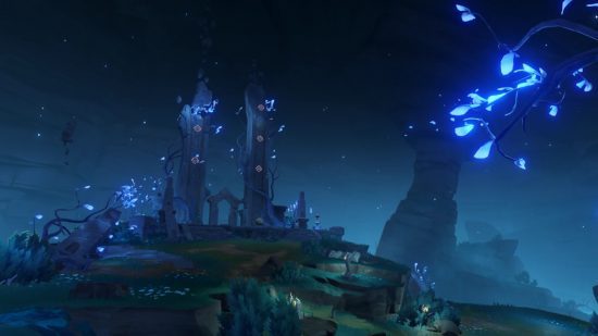 genshin impacto inazuma Genshin Impact Inazuma: Uma captura de tela de Enkanomiya