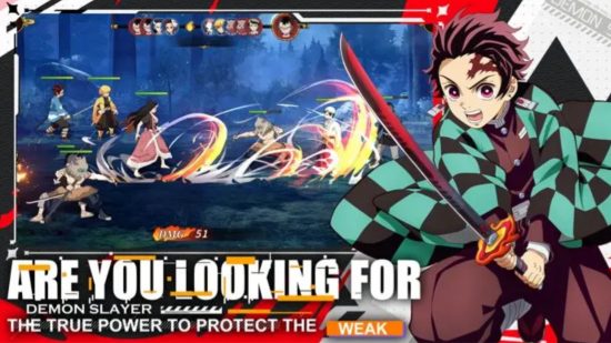 Rage of Demon King codifica a arte principal mostrando uma batalha no jogo