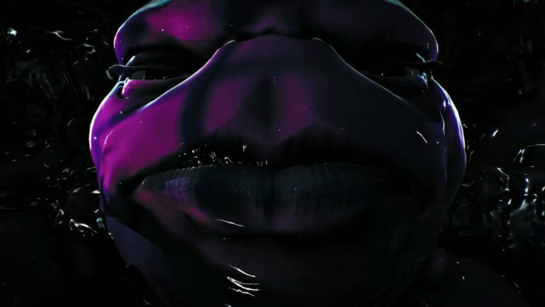High On Knife Purple Monster Image