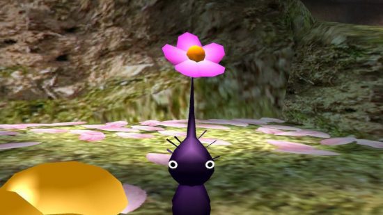 pikmin 1+2 revisão 5 Revisão de Pikmin 1 + 2: Um Pikmin roxo de Pikmin 2